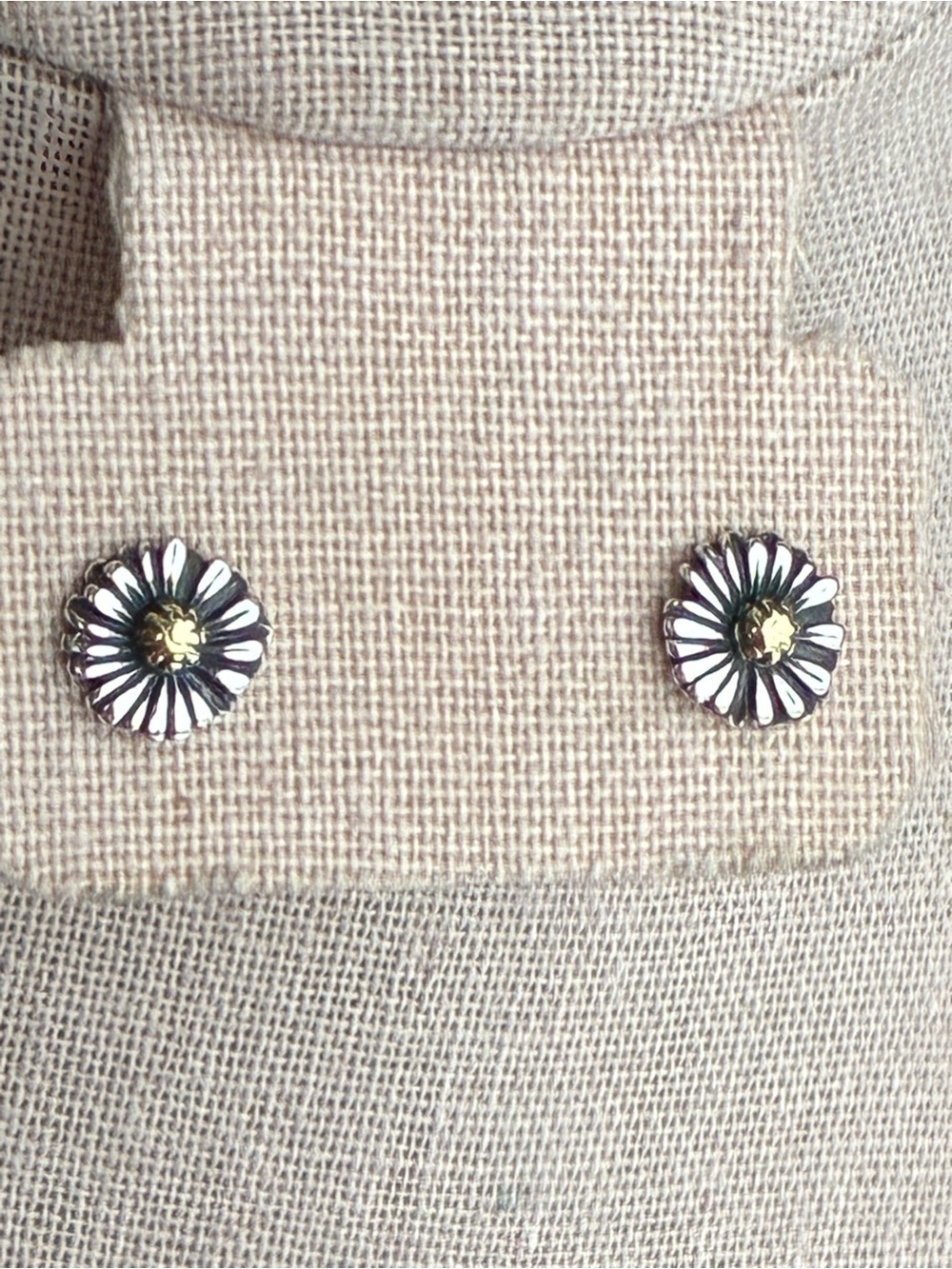LAGOS Two-Tone Floral Drop Earrings - Silver and Gold